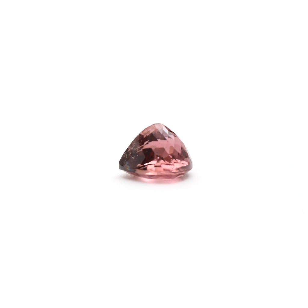 Natural Rubellite Faceted Heart Loose Gemstone, 10x10 mm, Rubellite Jewelry Handmade Gift For Women, 1 Piece - National Facets, Gemstone Manufacturer, Natural Gemstones, Gemstone Beads