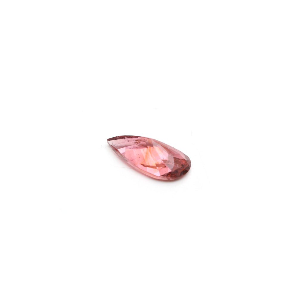 Natural Rubellite Faceted Pear Loose Gemstone, 9x17 mm, Rubellite Jewelry Handmade Gift For Women, 1 Piece - National Facets, Gemstone Manufacturer, Natural Gemstones, Gemstone Beads