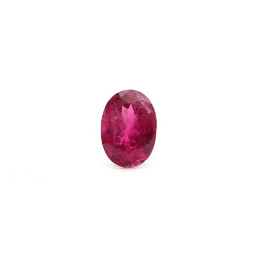 ルベライト トルマリン ファセット オーバル ジェムストーン、8x11 mm、トルマリン ジュエリーメイキング ジェムストーン、1 個