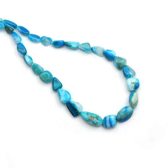 Opalina Smooth Nuggets Beads, 5x6.5 mm to 7.5x16.5 mm, Opalina Jewelry Making Beads, 18 Inches Full Strand, Price Per Strand