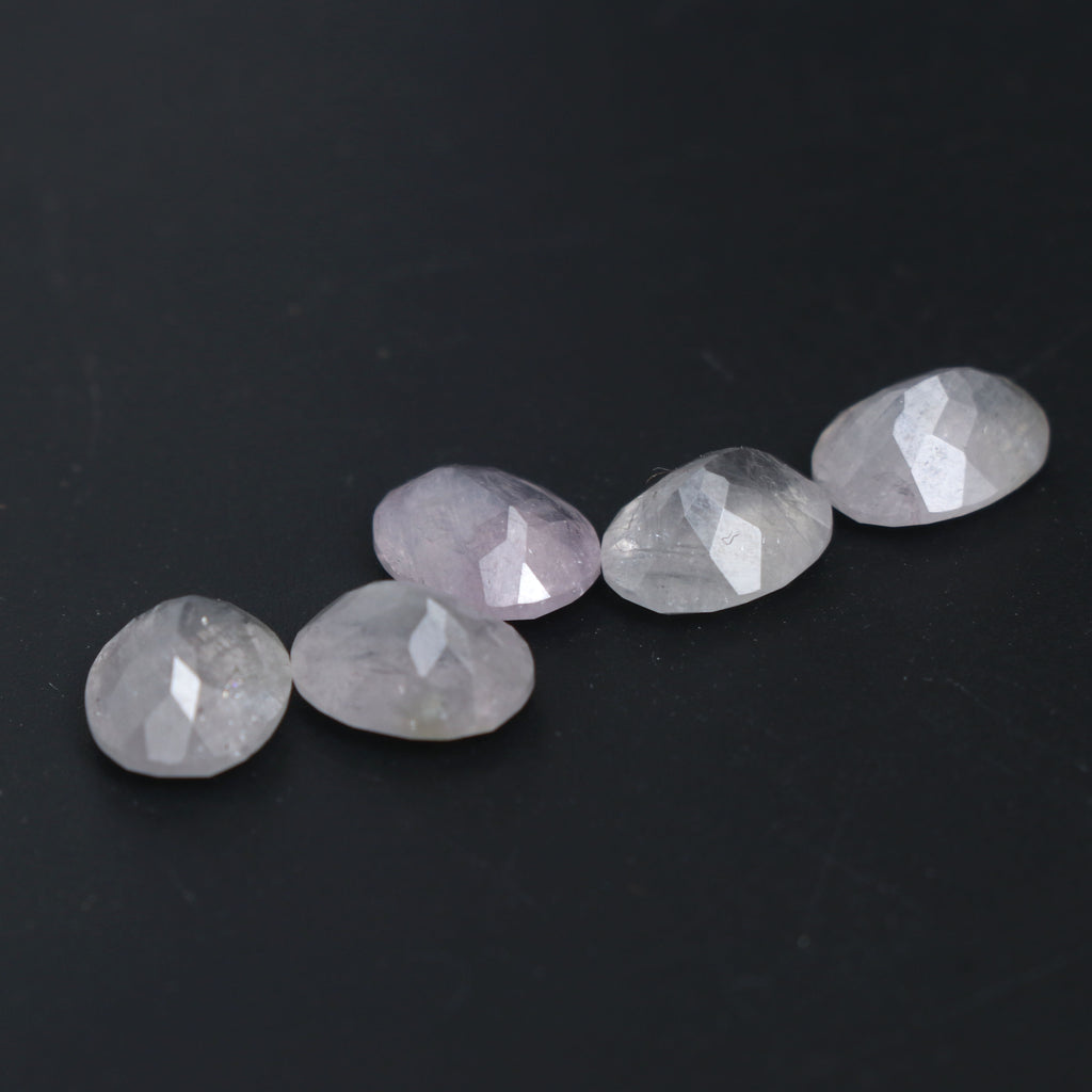 Natural Multi Sapphire Faceted Oval Loose Gemstone, 8x10mm , Multi Sapphire Jewelry Making Gemstone, Set Of 5 Pieces - National Facets, Gemstone Manufacturer, Natural Gemstones, Gemstone Beads