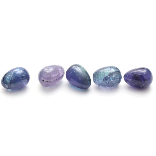 Natural Tanzanite Smooth Drops Loose Gemstone, 10x14 mm, Tanzanite Drops, Tanzanite Gemstone, Set of 5 Pieces