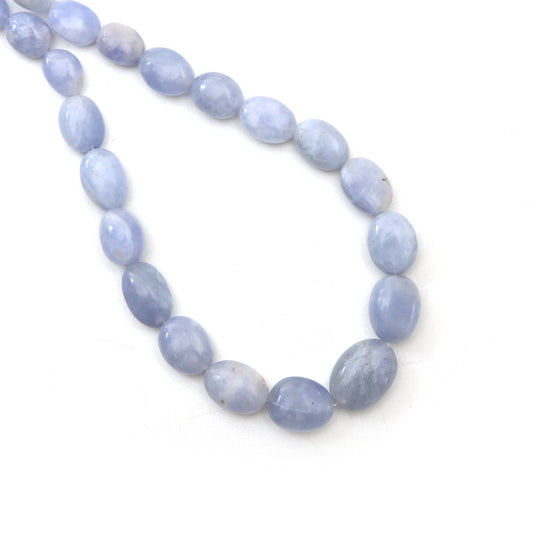 Hackmanite Smooth Tumble Beads, 6x8 mm To 11.5x15 mm, Hackmanite Jewelry Making Beads, 20 Inches Full Strand, Price Per Strand
