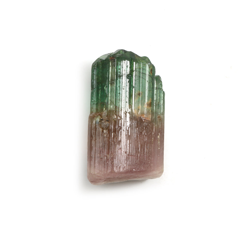 Bi-Color Tourmaline Organic Loose Gemstone