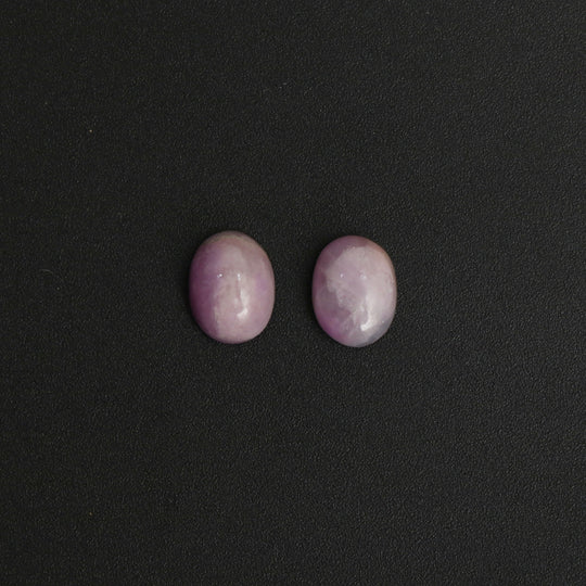 Natural Sugilite Smooth Oval Cabochon Gemstone | 7x9mm | Gemstone Cabochon | Pair ( 2 Pieces )