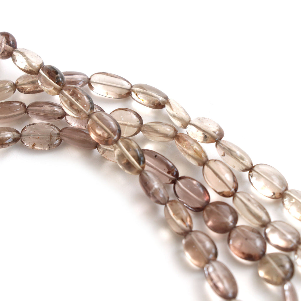 Natural Scapolite Smooth Tumble Beads | 5.5x6.5 mm to 9x13 mm | Scapolite Smooth Beads | 8 Inch/ 20 Inch Full Strand | Price Per Strand - National Facets, Gemstone Manufacturer, Natural Gemstones, Gemstone Beads