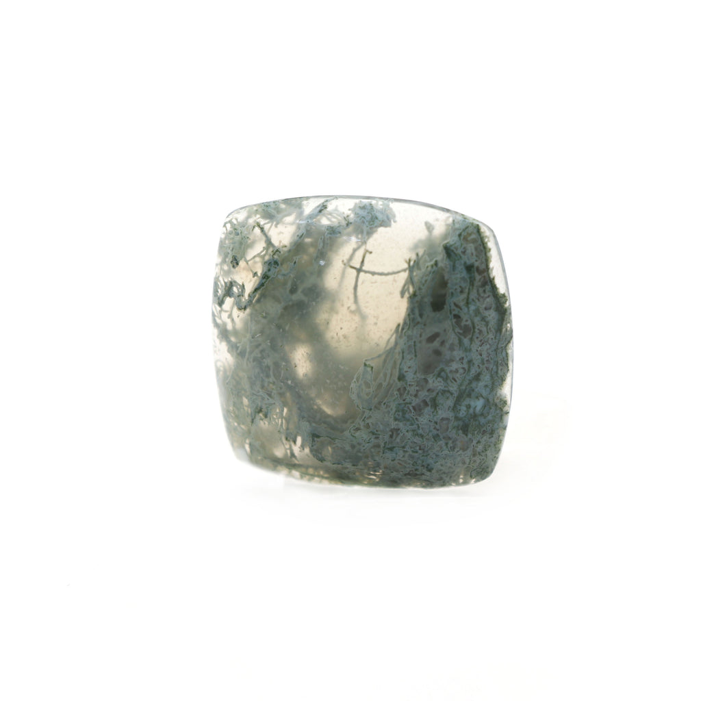 Natural Blue Opal Smooth Square Loose Gemstone - 27x27 mm - Blue Opal Smooth Cabochon Gemstone, Pair ( 2 Pieces ) - National Facets, Gemstone Manufacturer, Natural Gemstones, Gemstone Beads