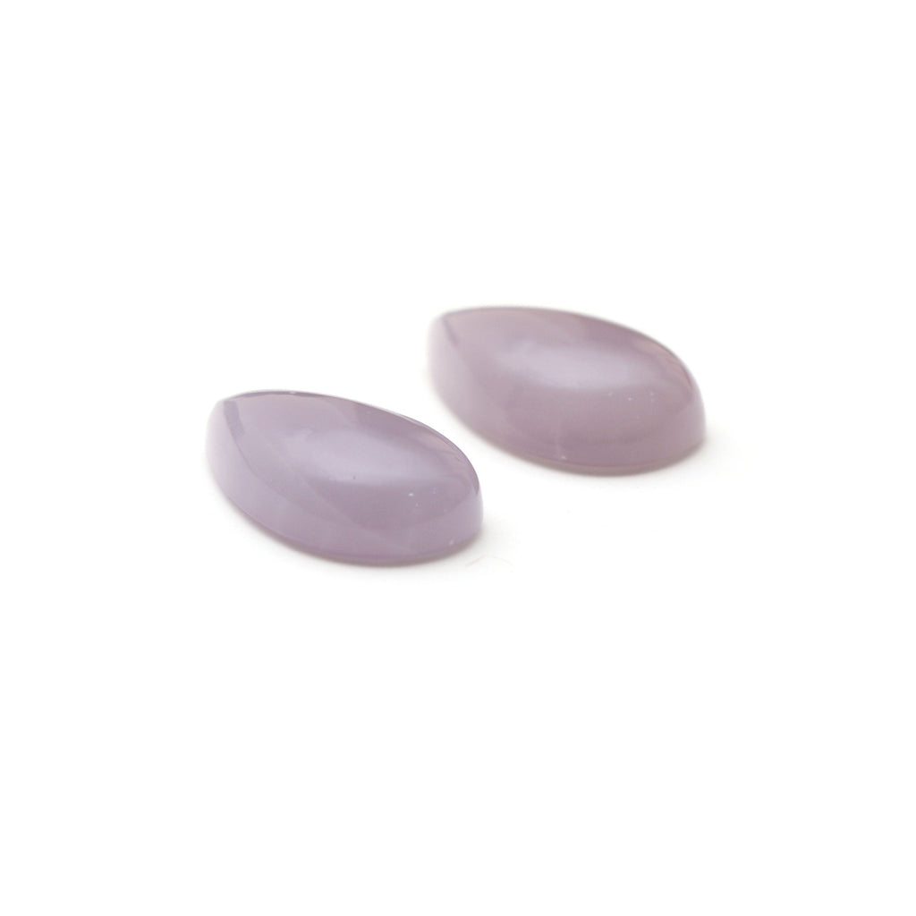 AAA Quality Natural Yttrium Fluorite Smooth Pear Cabochon Gemstone | 15x25 mm | Gemstone Cabochon | Pair ( 2 Pieces ) - National Facets, Gemstone Manufacturer, Natural Gemstones, Gemstone Beads