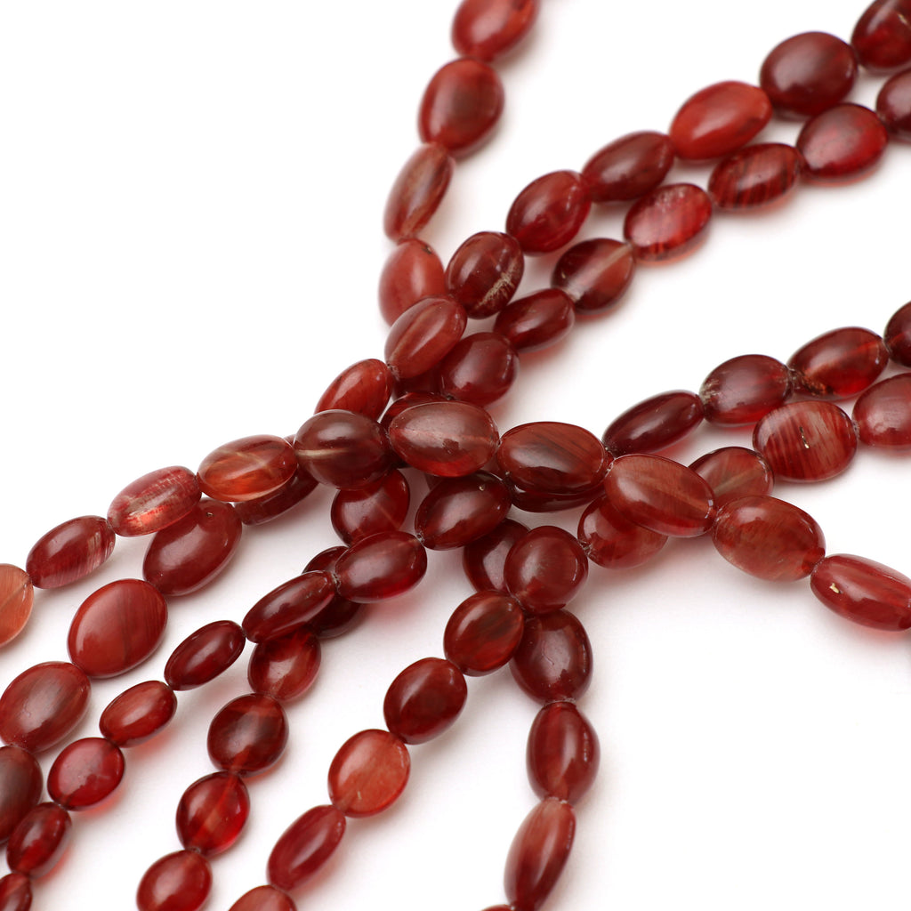 Andesine Smooth Tumble Beads | 5.5x6.5 mm to 11x17 mm | Andesine Gemstone | Gem Quality | 8 Inch/ 18 Inch Strand | Price Per Strand - National Facets, Gemstone Manufacturer, Natural Gemstones, Gemstone Beads