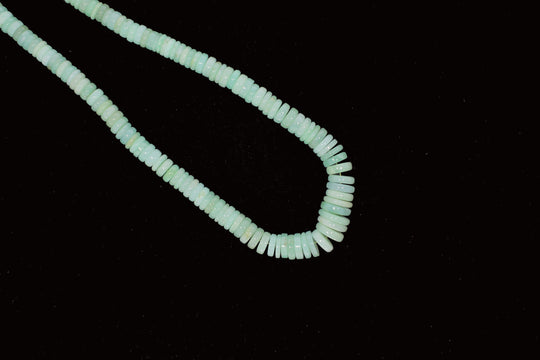 Chrysoprase Smooth Wheels Beads , 4.5 to 12 mm, Chrysoprase Jewelry Making Beads, 18 Inch Strand, Price Per Strand