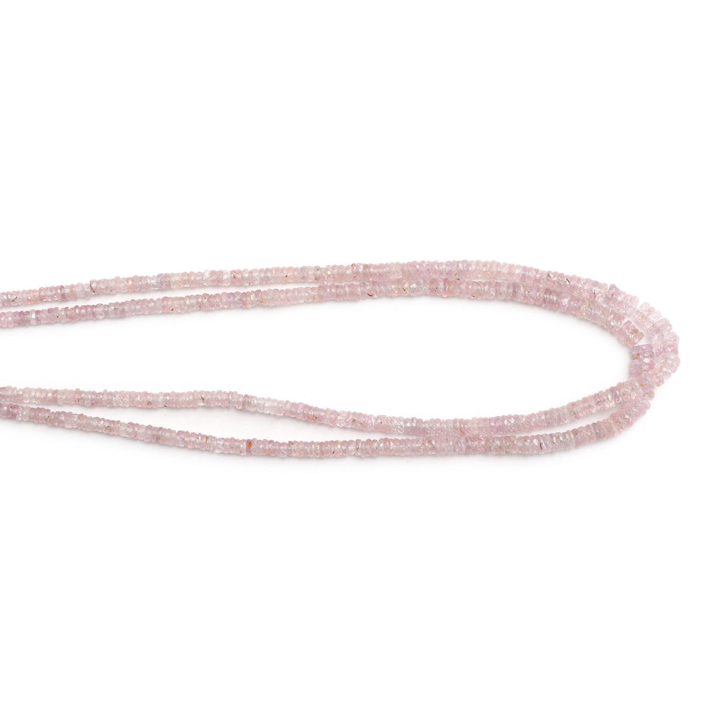 Natural Sapphire Faceted Tyre Beads, 2.5 to 6 mm, Sapphire Tyre Beads - Gem Quality , 8 Inch/ 16 Inch Full Strand, Price Per Strand - National Facets, Gemstone Manufacturer, Natural Gemstones, Gemstone Beads