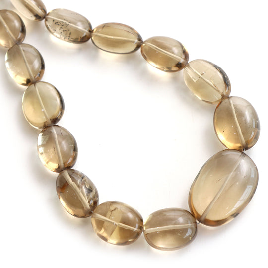 Natural Scapolite Smooth Tumble Beads | 7.5x10.5 mm to 18x25 mm | Scapolite Smooth Beads | 18 Inch Full Strand | Price Per Strand