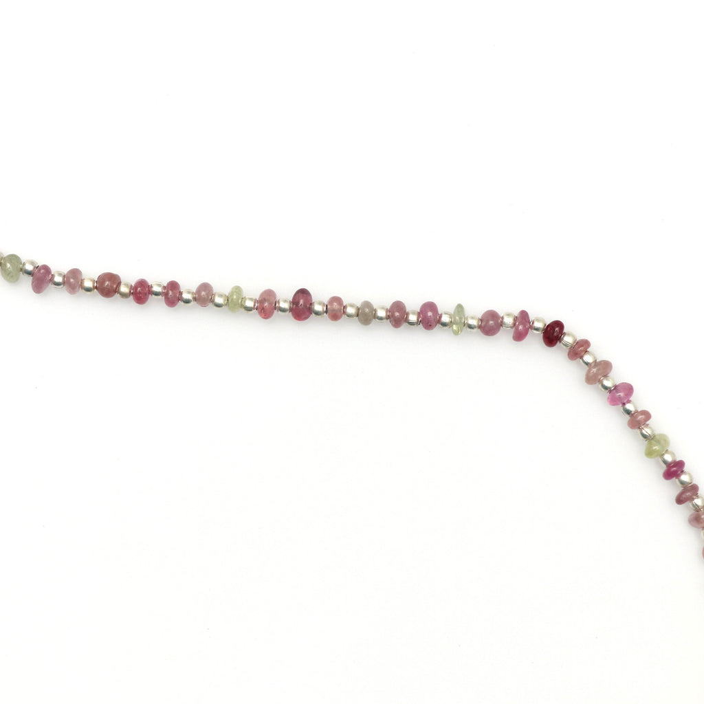 Multi Sapphire Smooth Nuggets, Multi Sapphire Beads- 3 mm to 4 mm-Multi Color Sapphire - Gem Quality, 8 Inch/ 16 Inch, Price Per Strand - National Facets, Gemstone Manufacturer, Natural Gemstones, Gemstone Beads