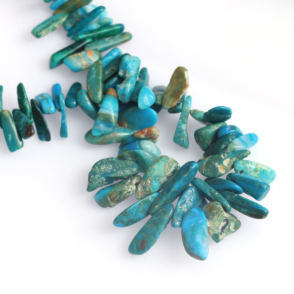 Natural Opalina Smooth Long Nuggets Beads, Opalina Nuggets, Opalina Gemstone Nuggets-7x4 mm to 13x6 mm-Gem Quality, 8 Inch, Price Per Strand - National Facets, Gemstone Manufacturer, Natural Gemstones, Gemstone Beads