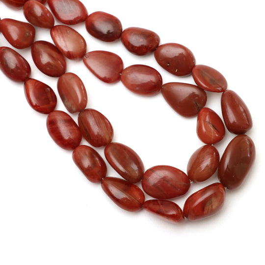 Andesine Smooth Tumble Beads | 5.5x7.5 mm to 12.5x17 mm | Andesine Jewelry Making Gemstone | 18 Inch Strand | Price Per Strand