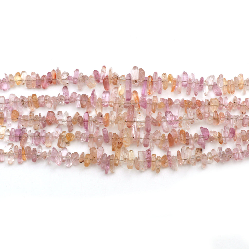 Imperial Topaz Smooth Nuggets Beads | 4x5.5 mm to 4.5x14.5 mm | Imperial Topaz Necklace Beads | 8 Inch Full Strand | Price Per Strand - National Facets, Gemstone Manufacturer, Natural Gemstones, Gemstone Beads