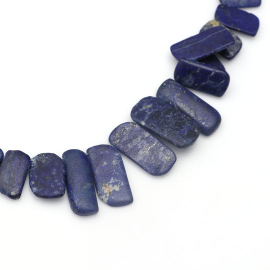 Lapis Smooth Fancy Shape Beads - 16x9 mm to 21x12 mm- Lapis Jewelry Making Beads, 17 Cm Full Strand, Price Per Strand