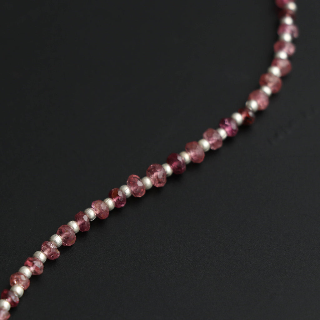 Natural Multi Tourmaline Faceted Beads, Tourmaline Beads - 3 mm to 4 mm -Multi Tourmaline -Gem Quality, 8 Inch Full Strand, Price Per Strand - National Facets, Gemstone Manufacturer, Natural Gemstones, Gemstone Beads