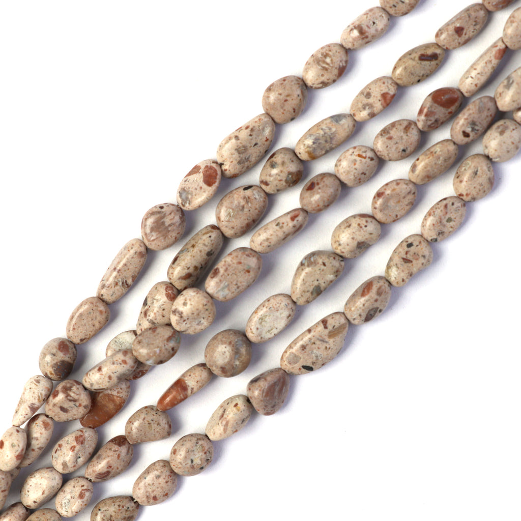 Brown Opal smooth tumble nuggets Beads, 4x6 mm to 6x10 mm, Unique Brown Matrix Opal Beads, Brown Opal , 8 Inch Full Strand, price per strand - National Facets, Gemstone Manufacturer, Natural Gemstones, Gemstone Beads