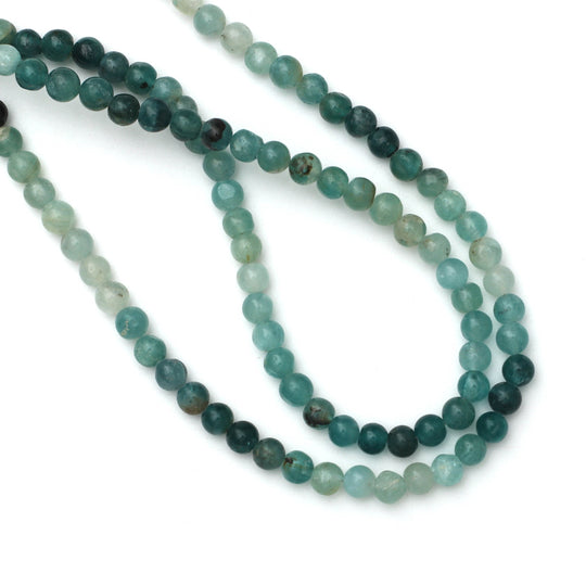 Natural Grandidierite Smooth Balls Beads, 4.5 MM, Grandidierite Jewelry Making Beads, 8 Inch Full Strand, Price Per Strand