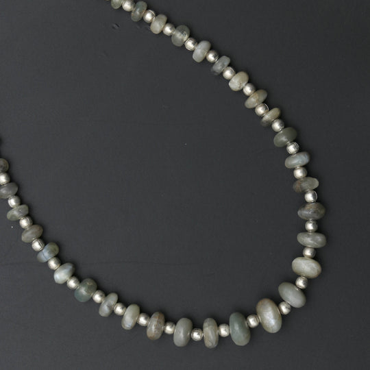 Natural Cat's Eye Smooth Beads, Cat's Eye Beads, Rondelle Beads - 3 mm to 6 mm - Cat's Eye Jewelry Making Beads, 8 Inch, Price Per Strand