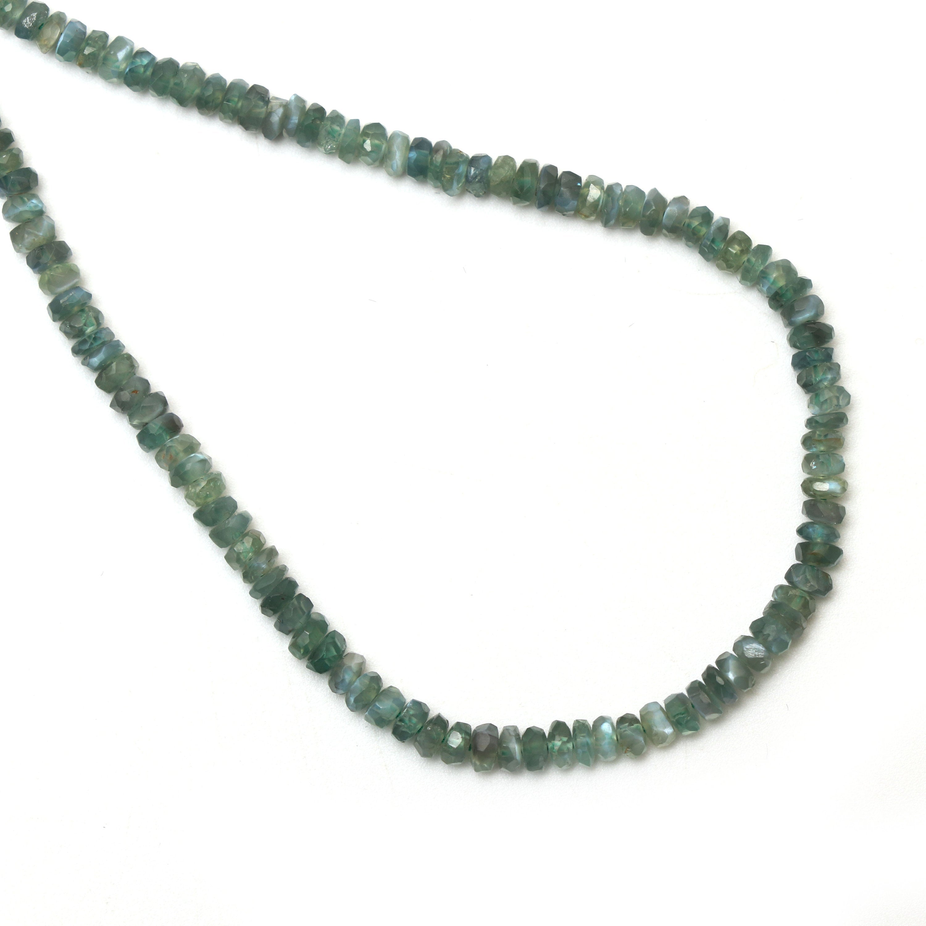 Alexandrite Faceted Roundel Beads 3 mm to 3.5 mm Alexandrite