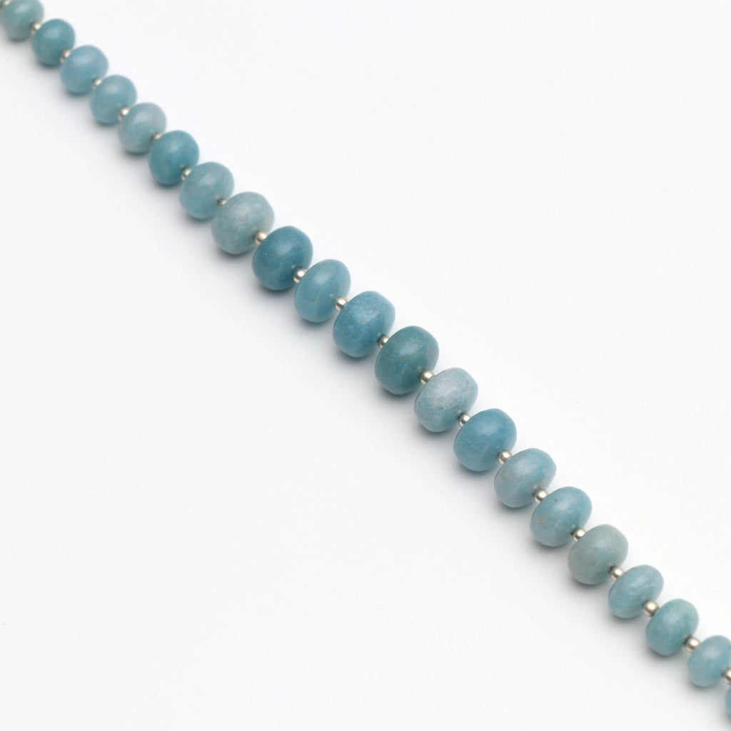 Natural Paraiba Quartz Smooth Beads, Paraiba Smooth- 6mm to 10mm - Paraiba Quartz - Gem Quality ,8 Inch/ 20 Cm Full Strand, Price Per Strand - National Facets, Gemstone Manufacturer, Natural Gemstones, Gemstone Beads