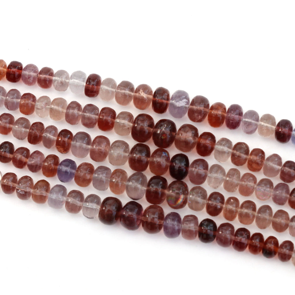 Change Color Fluorite Beads - 4.5 mm to 7.5 mm - Change color Smooth Beads, Fluorite Beads- Gem Quality, 8 Inch, Price Per Strand - National Facets, Gemstone Manufacturer, Natural Gemstones, Gemstone Beads