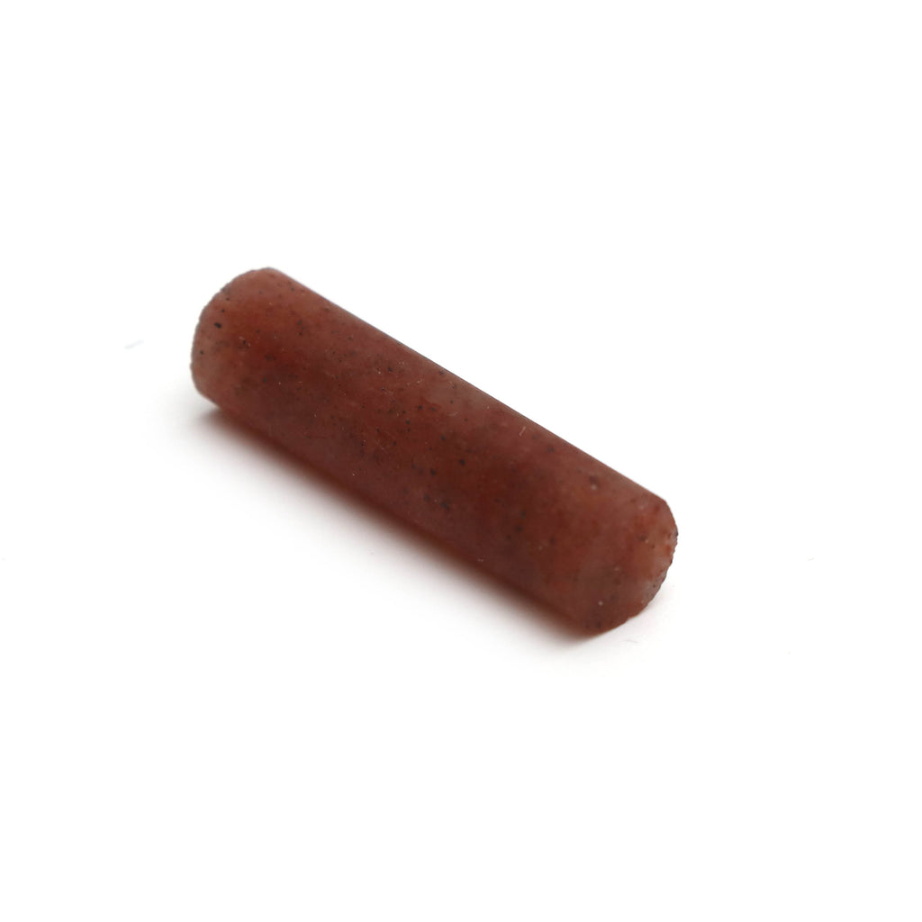 Sunstone Matte Finish Cylinder Gemstone, 8x31 MM, Matt Finish Gemstone , AA Quality , Price Per Pair Gemstone - National Facets, Gemstone Manufacturer, Natural Gemstones, Gemstone Beads