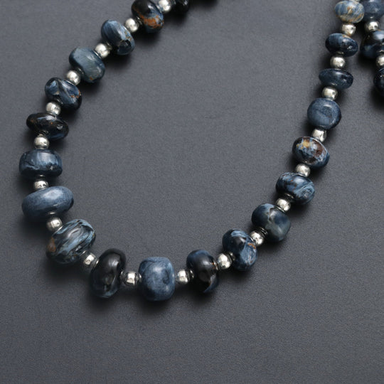 希少な 100% 天然の最高品質ピーターサイト スムース ロンデル ビーズ - 4 mm ～ 8 mm - ピーターサイト ジュエリー メイキング ジェムストーン、8 インチ、1 ストランドあたりの価格